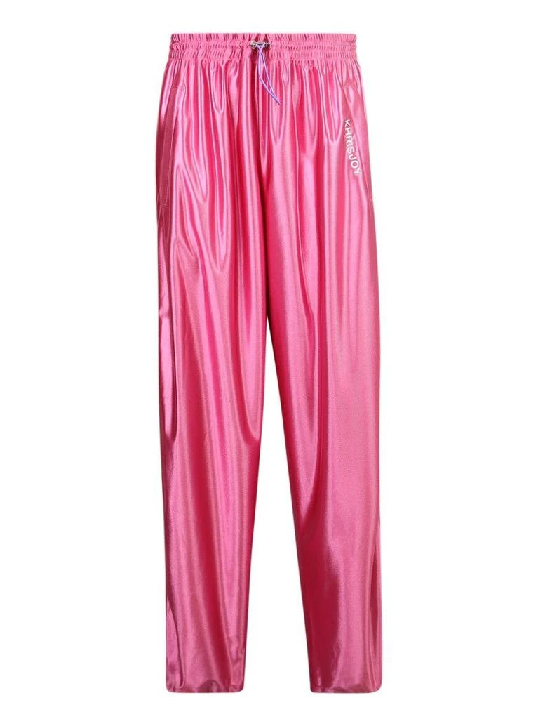 商品Khrisjoy|Metallic Effect Loose Trousers,价格¥1658,第1张图片