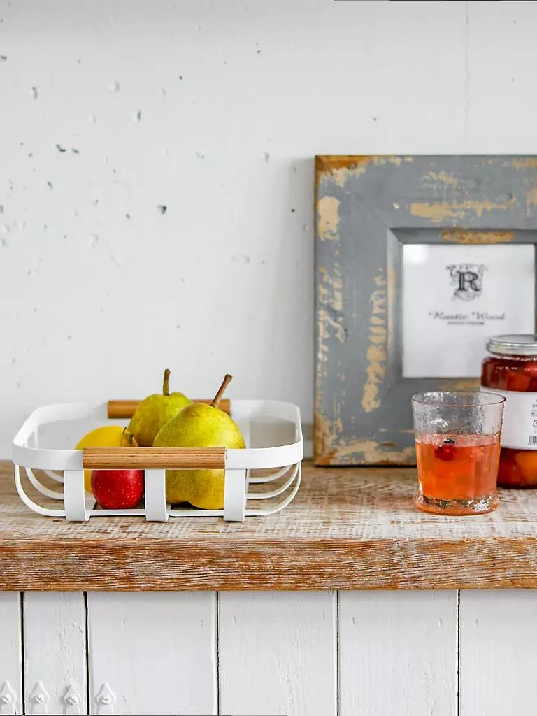 商品Yamazaki|Tosca Steel & Wood Fruit Bowl,价格¥202,第5张图片详细描述