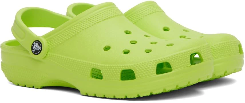 商品Crocs|Green Classic Clogs,价格¥470,第4张图片详细描述