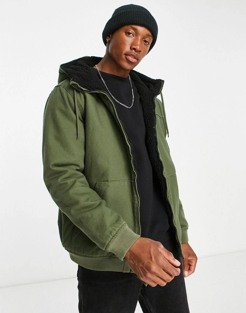 商品Vans|Vans Lakeshore jacket in green,价格¥707,第1张图片