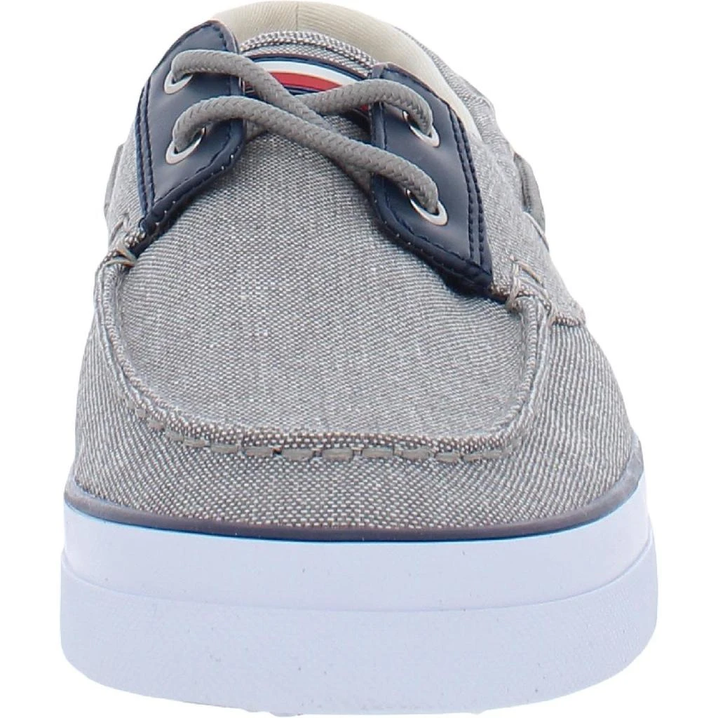 商品Tommy Hilfiger|Tommy Hilfiger Mens Peck Canvas Slip On Boat Shoes,价格¥329,第2张图片详细描述