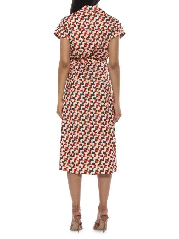 商品ALEXIA ADMOR|Paris Wrap Midi Dress,价格¥674,第2张图片详细描述