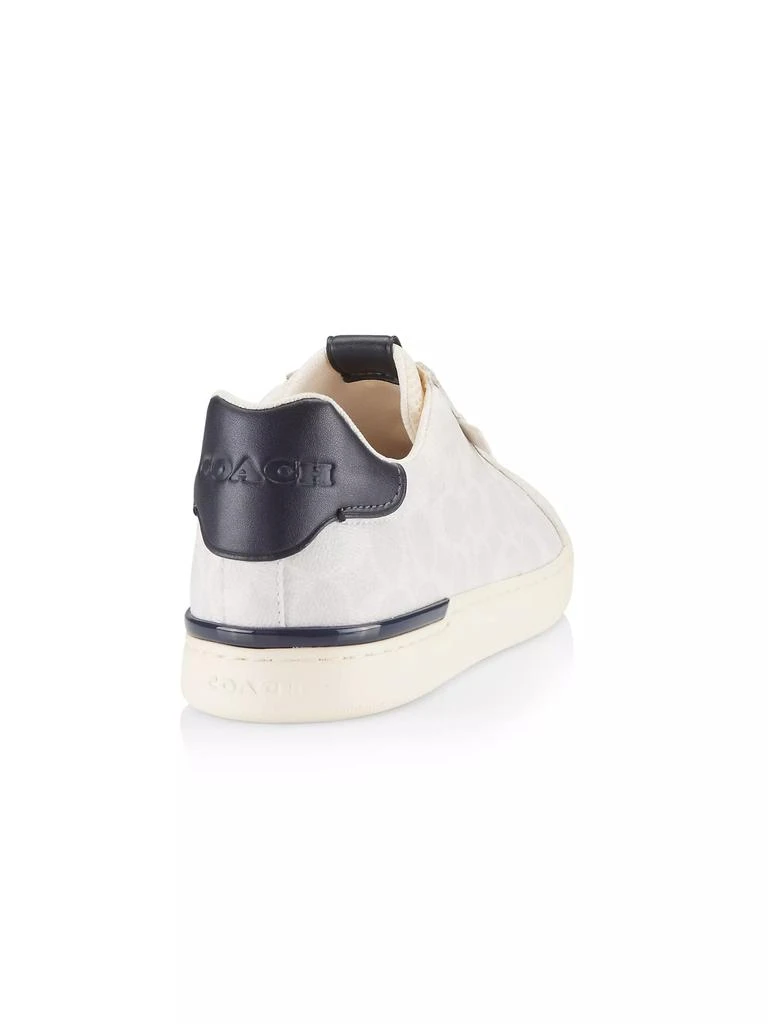 商品Coach|Low-Top Monogram Logo Sneakers,价格¥949,第3张图片详细描述