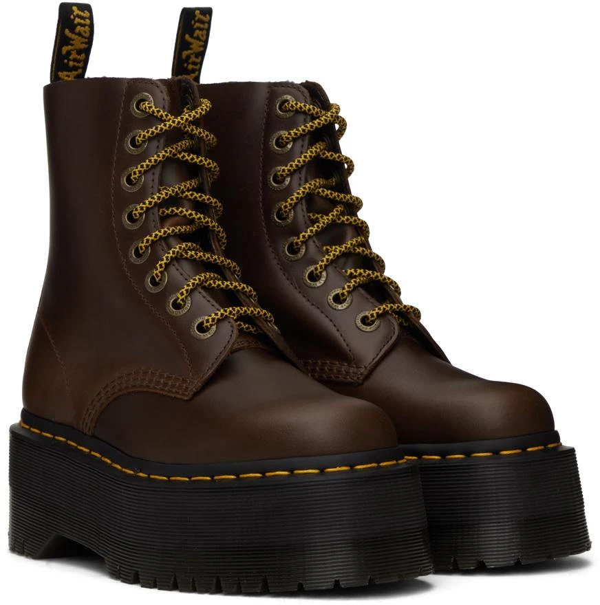 商品Dr. Martens|Brown 1460 Pascal Max Boots,价格¥1238,第4张图片详细描述