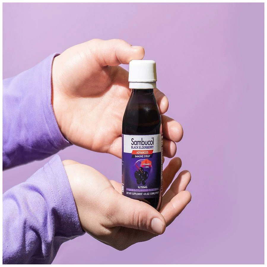 Advanced Immune Support Syrup with Vitamin C and Zinc Black Elderberry 商品