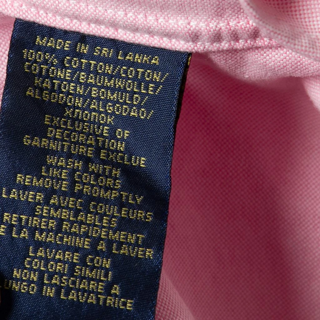 Polo Ralph Lauren Pink Cotton Button Front Shirt M 商品