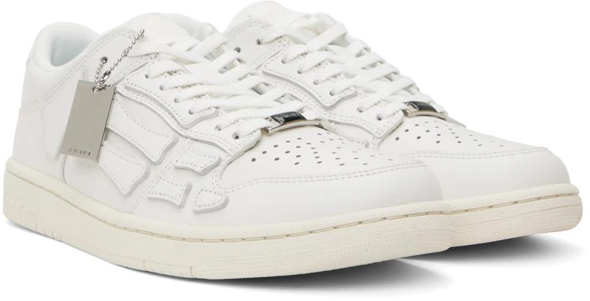 商品AMIRI|White Skel Top Low Sneakers,价格¥3265,第4张图片详细描述