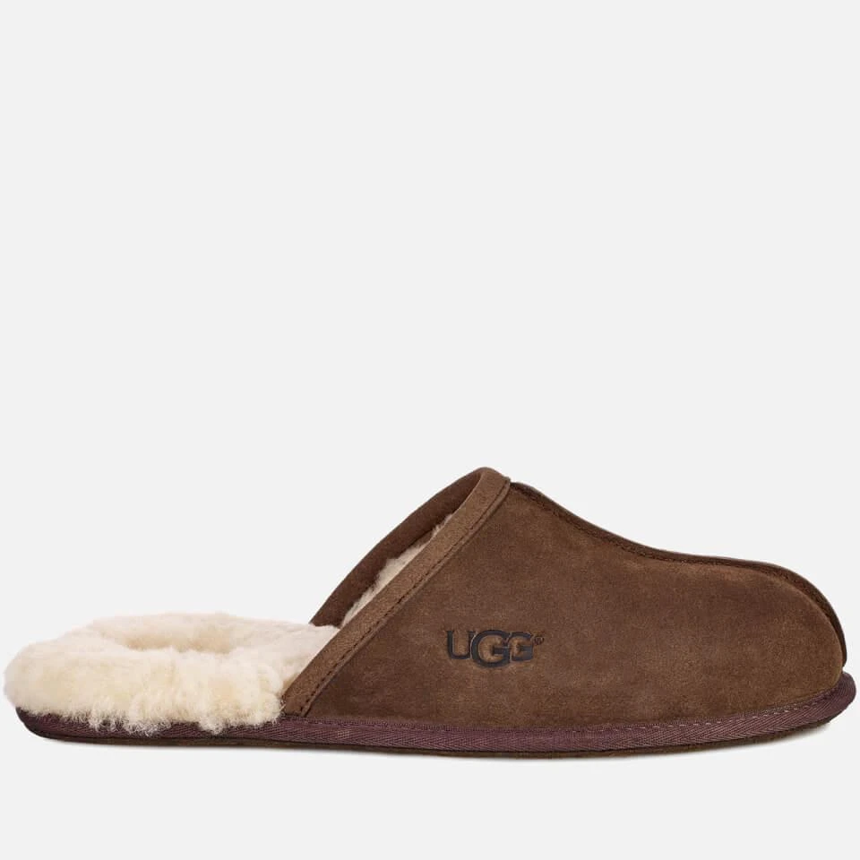 商品UGG|UGG MEN'S SCUFF SUEDE SHEEPSKIN SLIPPERS - ESPRESSO,价格¥943,第1张图片