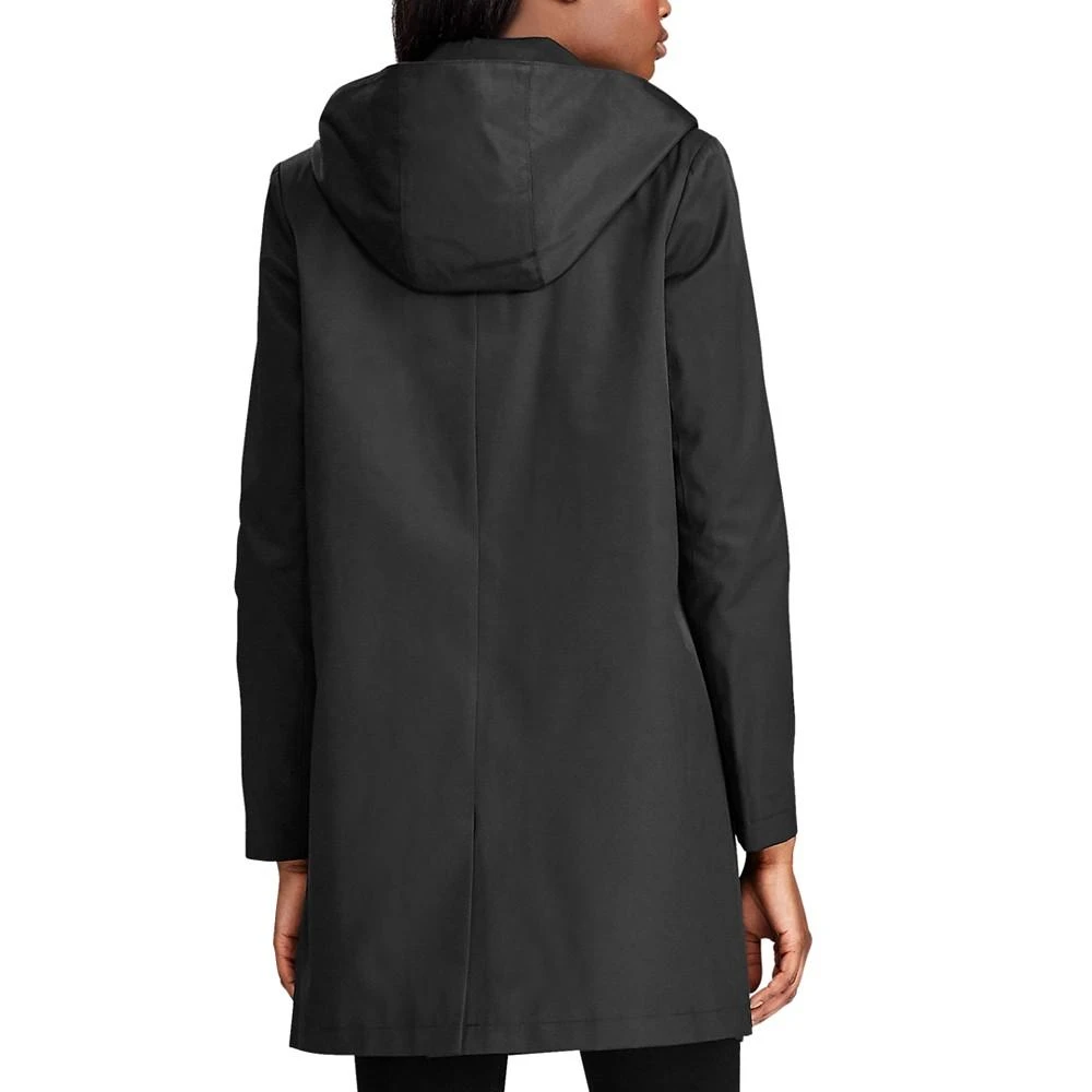 商品Ralph Lauren|Women's Petite Hooded Raincoat, Created for Macy's,价格¥804,第2张图片详细描述