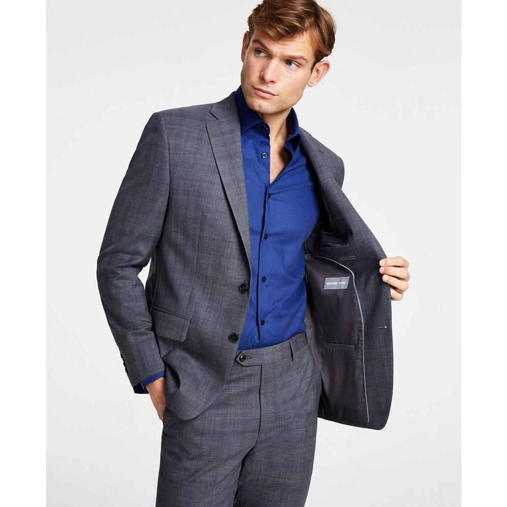 商品Michael Kors|Men's Classic-Fit Wool-Blend Stretch Suit Separate Jacket,价格¥3346,第4张图片详细描述