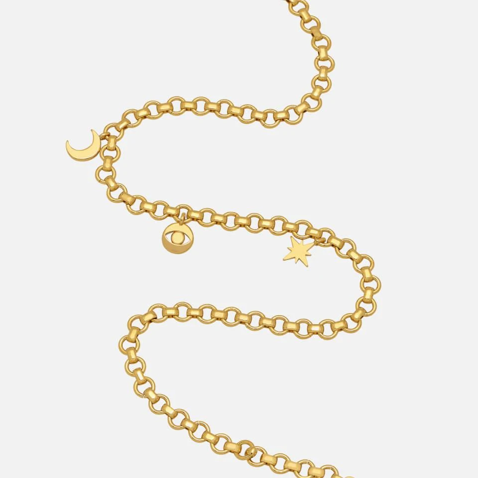 商品ESTELLA BARTLETT|Estella Bartlett Women's Chunky Chain Motif Necklace - Gold Plate/Gold Plated,价格¥138,第3张图片详细描述