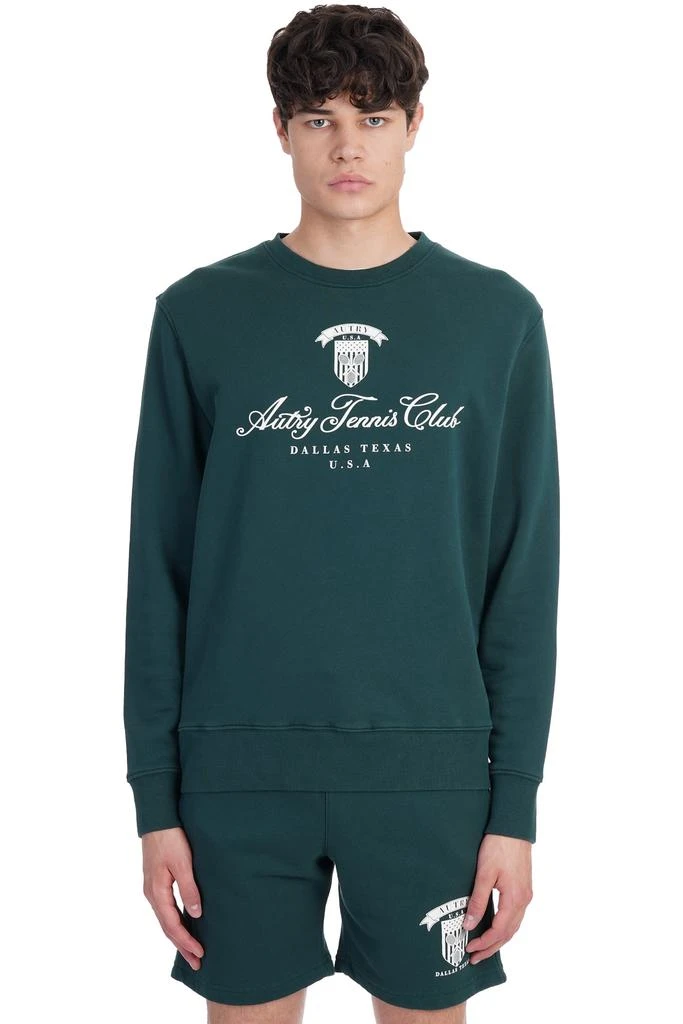 商品Autry|Autry Sweatshirt In Green Cotton,价格¥1380,第1张图片
