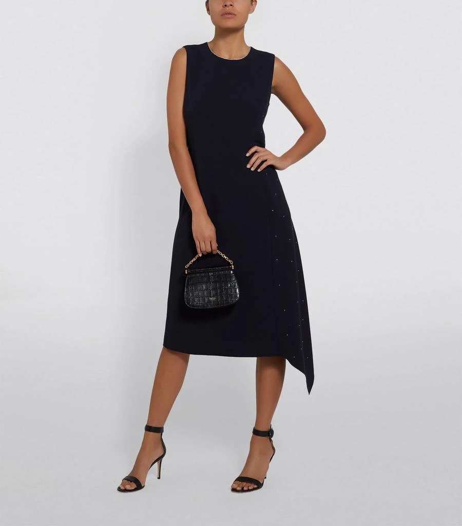 商品Max Mara|Crystal-Embellished Cady Dress,价格¥5299,第4张图片详细描述