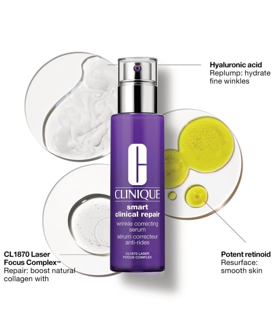 商品Clinique|Smart Clinical Repair Wrinkle Correcting Serum (30ml),价格¥503,第4张图片详细描述