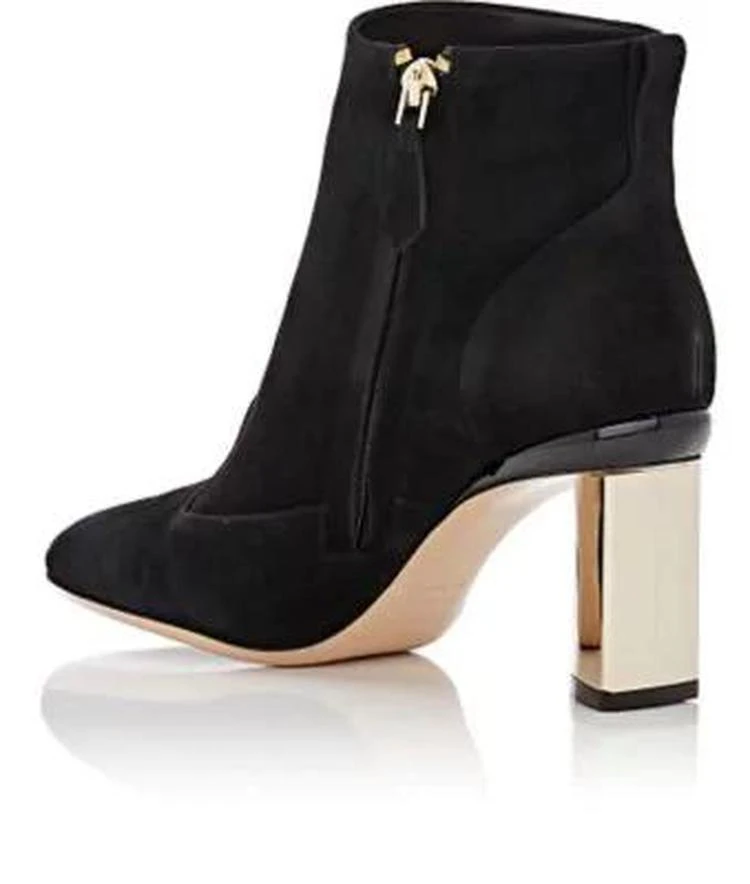 商品Nicholas Kirkwood|Prism-Heel Ankle Boots,价格¥2671,第3张图片详细描述