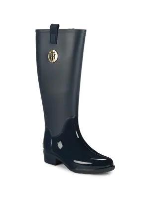 商品Tommy Hilfiger|Karissa 2 Logo Rain Boots,价格¥444,第4张图片详细描述
