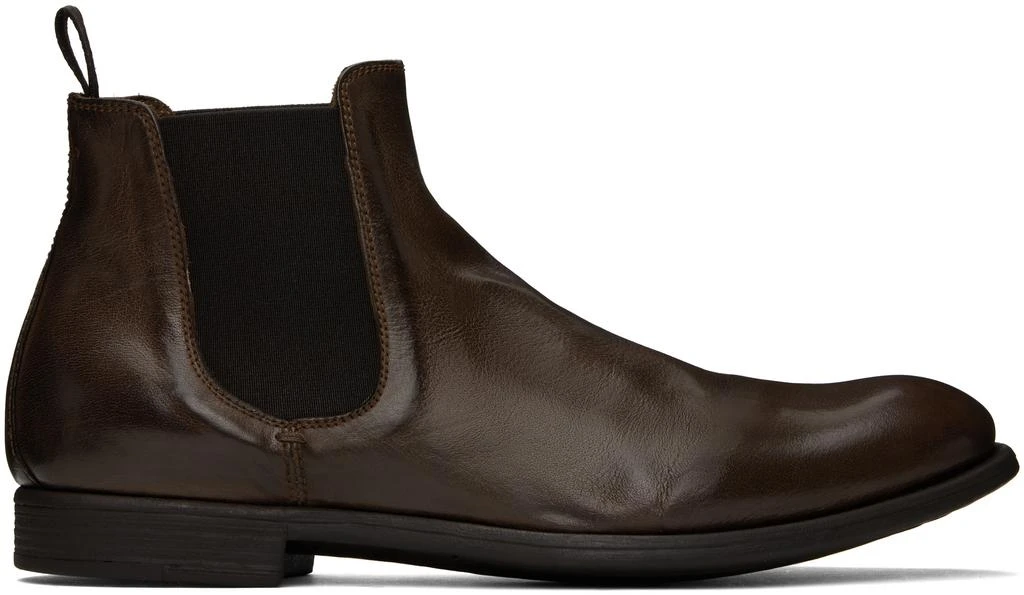 商品Officine Creative|Brown Chronicle 123 Chelsea Boots,价格¥3643,第1张图片