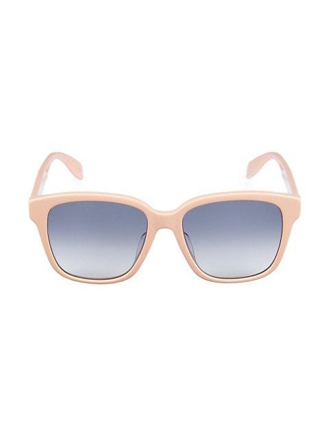 商品Alexander McQueen|Signature 56MM Square Sunglasses,价格¥2239,第1张图片