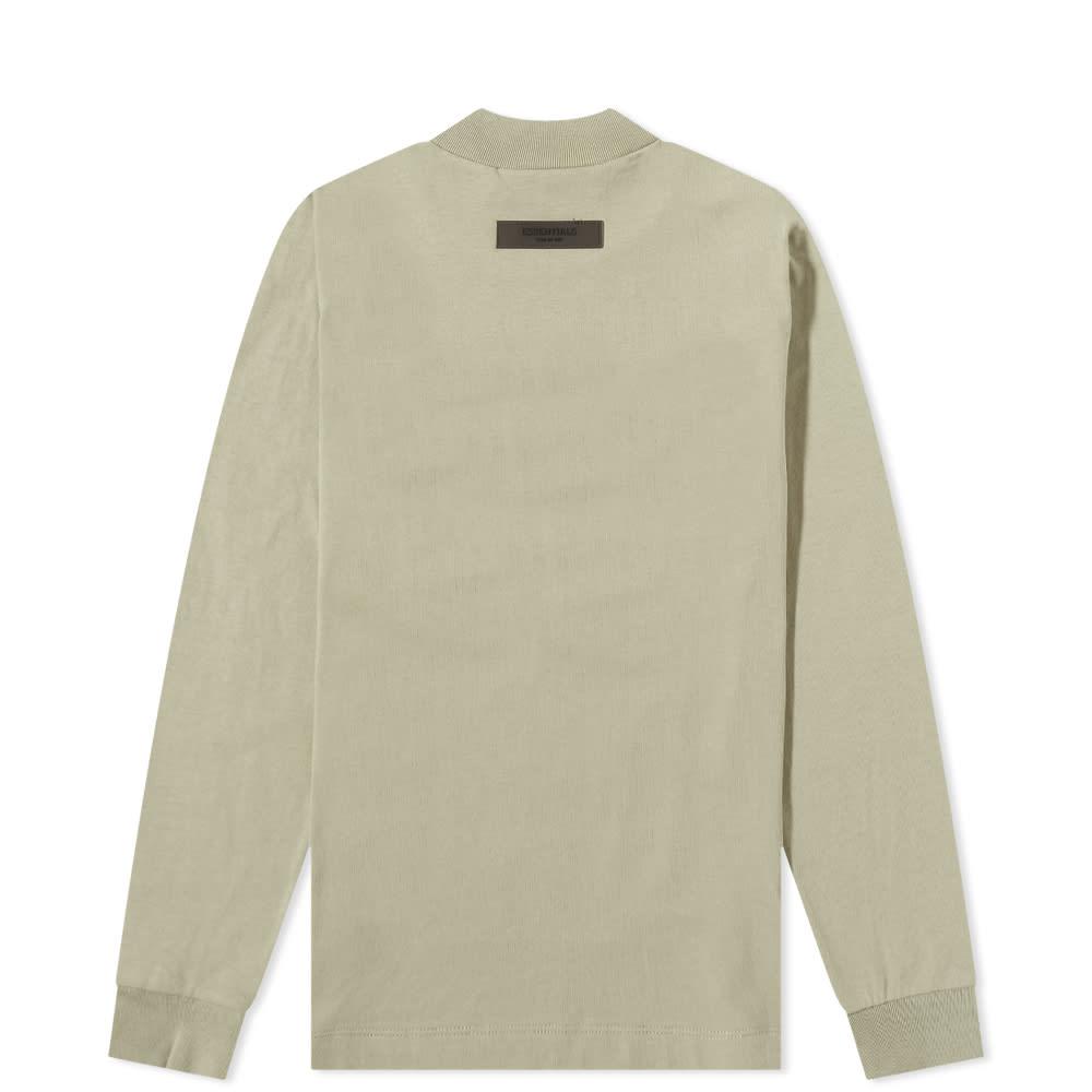 Fear of God ESSENTIALS Kids Long Sleeve Logo Tee - Seafoam商品第2张图片规格展示