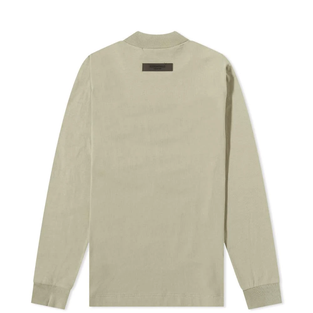 商品Essentials|Fear of God ESSENTIALS Kids Long Sleeve Logo Tee - Seafoam,价格¥392,第2张图片详细描述