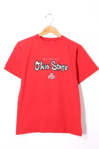 商品Urban Outfitters|Vintage Ohio State Buckeyes Applique and Embroidery T-shirt,价格¥741,第1张图片