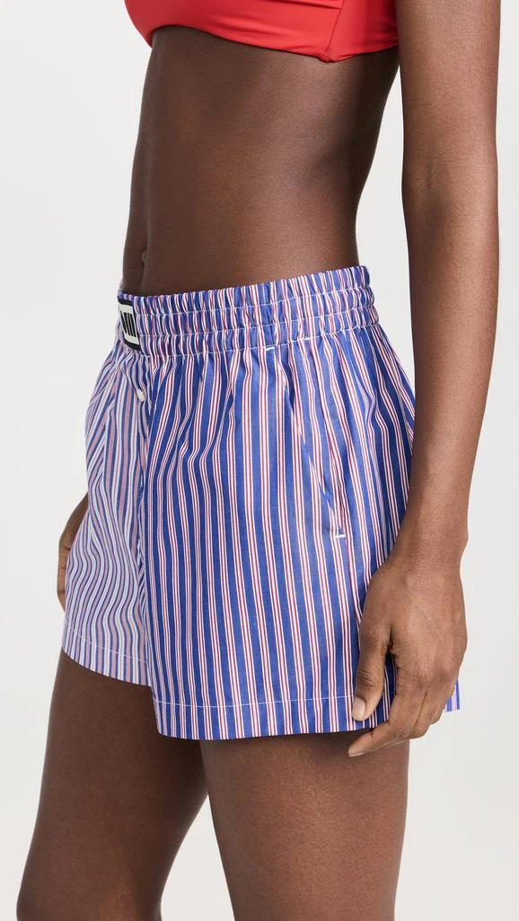 商品Solid & Striped|Solid & Striped The Cherry X 学院风条纹 Lexy 平角短裤,价格¥1086,第4张图片详细描述