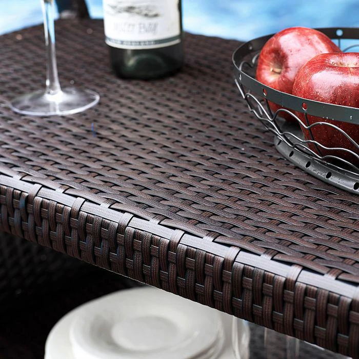 商品Sparrow & Wren|Sparrow & Wren Avalon Outdoor Wicker Bar Cart,价格¥2593,第5张图片详细描述