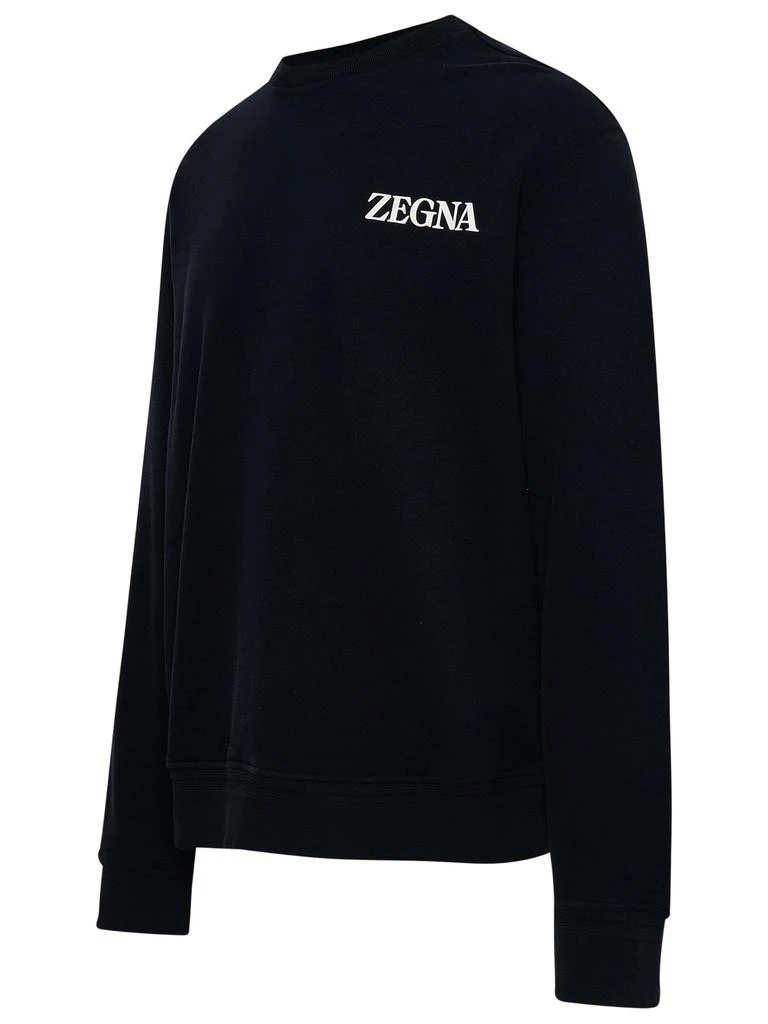 商品Zegna|Ermenegildo Zegna Logo Printed Crewneck Sweatshirt,价格¥2340,第3张图片详细描述