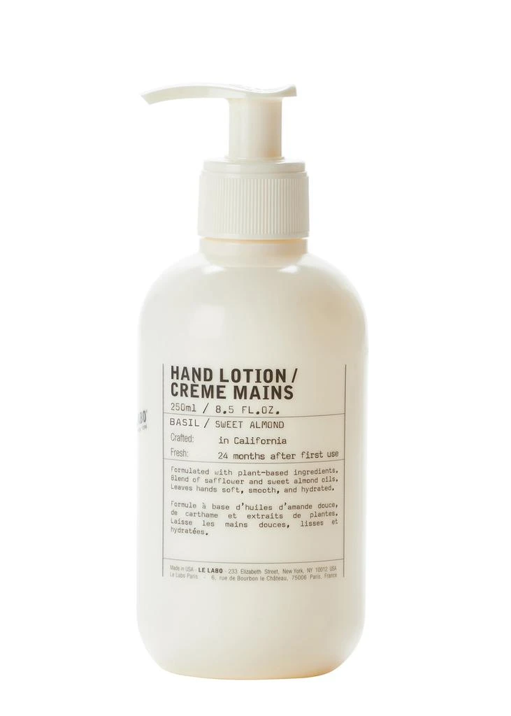 商品Le Labo|Basil Hand Lotion 250ml,价格¥330,第1张图片