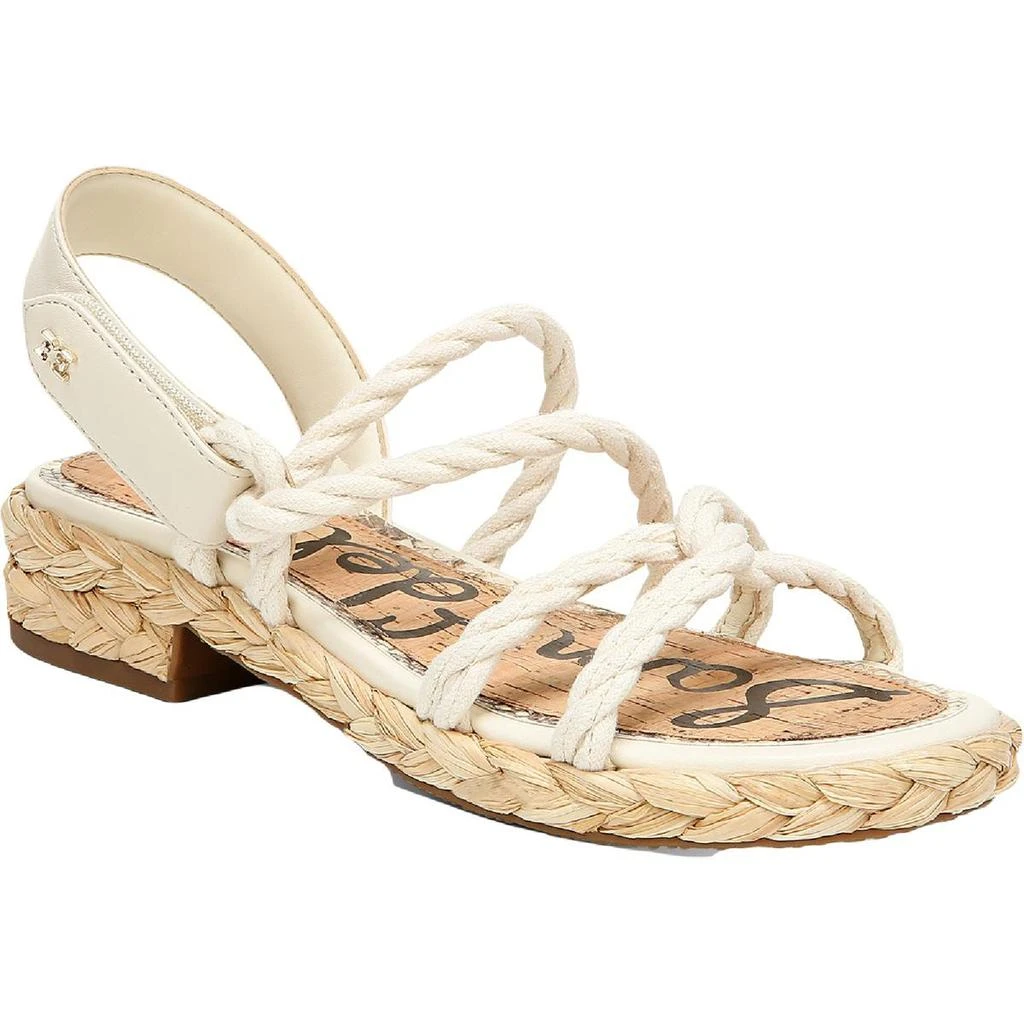 商品Sam Edelman|Sam Edelman Womens Cristan Leather Rope Heel Sandals,价格¥153,第2张图片详细描述
