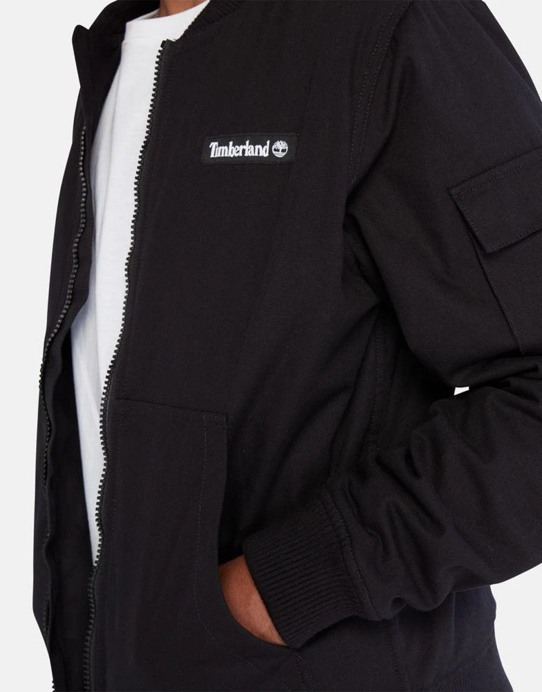商品Timberland|Timberland utility bomber jacket in black,价格¥1542,第2张图片详细描述