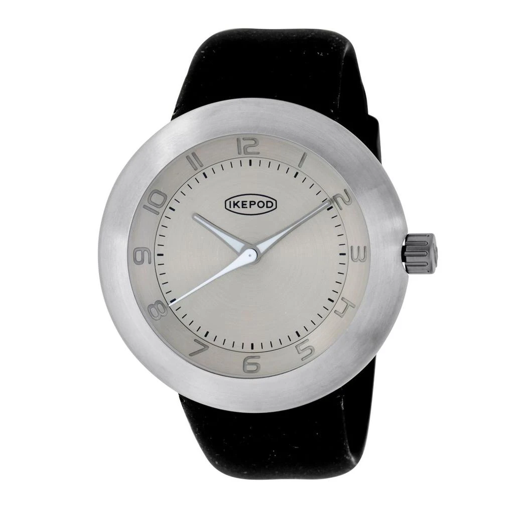 商品Ikepod|Ikepod Megapod M106 Matti Stainless Steel Automatic Men's Watch M106-SI-LB,价格¥3579,第1张图片