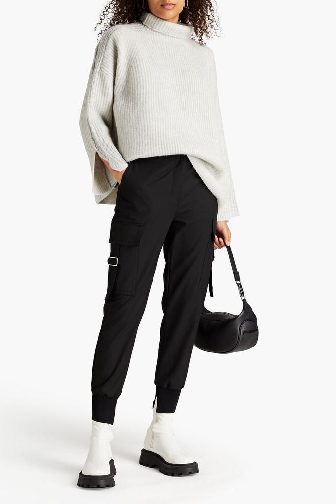 商品3.1 Phillip Lim|Pointelle-trimmed ribbed-knit turtleneck sweater,价格¥1349-¥1514,第2张图片详细描述