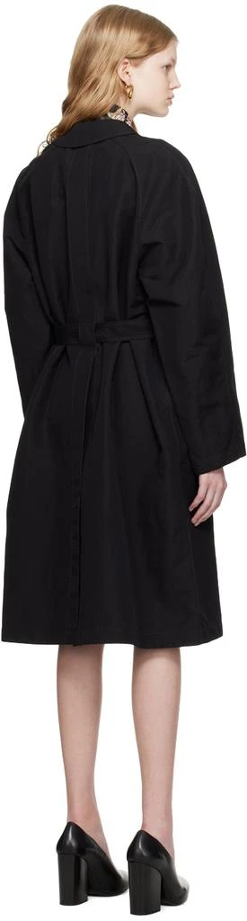 商品Lemaire|Black Belted Lightweight Coat,价格¥4223,第3张图片详细描述