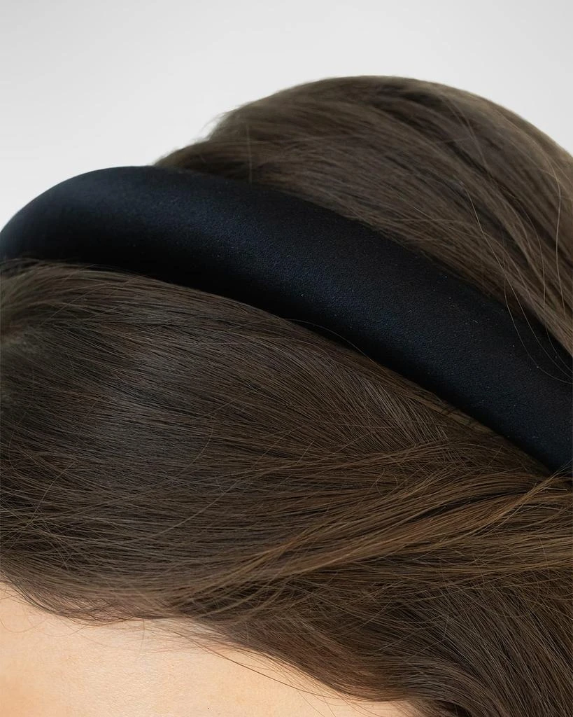 商品Jennifer Behr|Tori Silk Satin Headband,价格¥1468,第2张图片详细描述