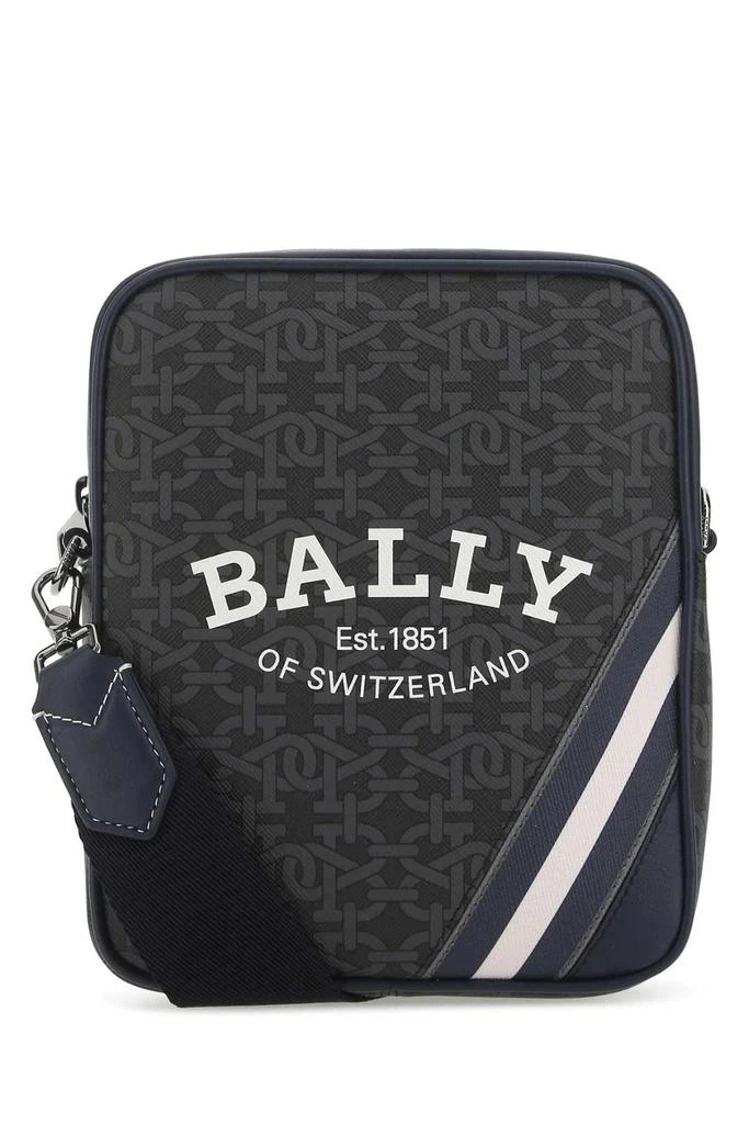 商品Bally|Bally Logo-Printed Zipped Crossbody Bag,价格¥3707,第1张图片