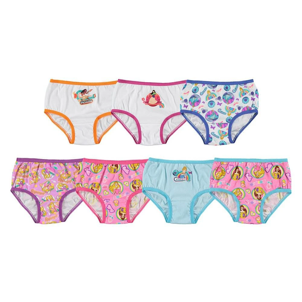 商品Disney|Princesses 7-Pack Cotton Underwear, Toddler Girls,价格¥95,第1张图片