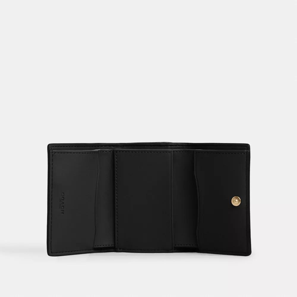 Coach Micro Wallet In Signature Canvas - Wallets - Compare
