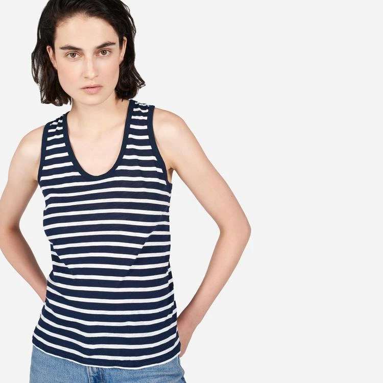 商品Everlane|纯棉条纹背心,价格¥155,第3张图片详细描述