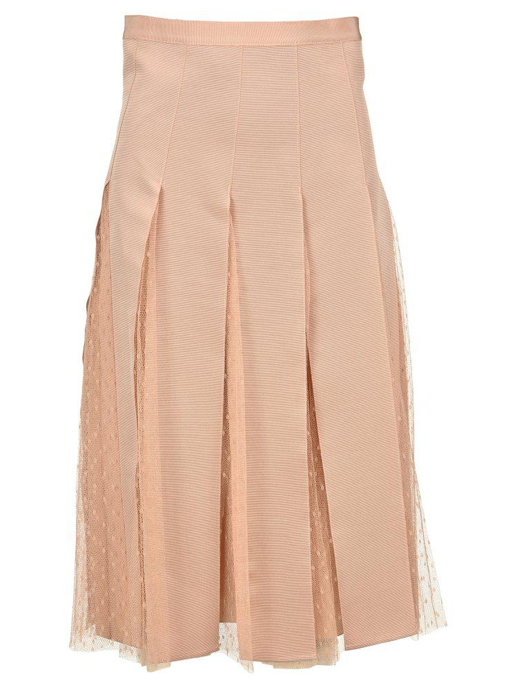 REDValentino Pleated Tulle Skirt - IT42商品第1张图片规格展示