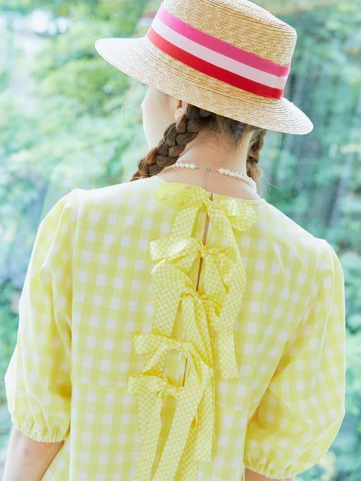 商品Le Forong|Dress_Yellow,价格¥1389,第3张图片详细描述