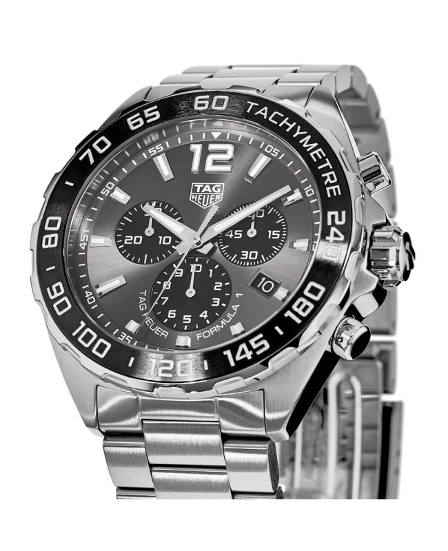 商品TAG Heuer|Tag Heuer Formula 1 Quartz Chronograph Anthracite Dial Stainless Steel Men's Watch CAZ1011.BA0842,价格¥14680,第2张图片详细描述