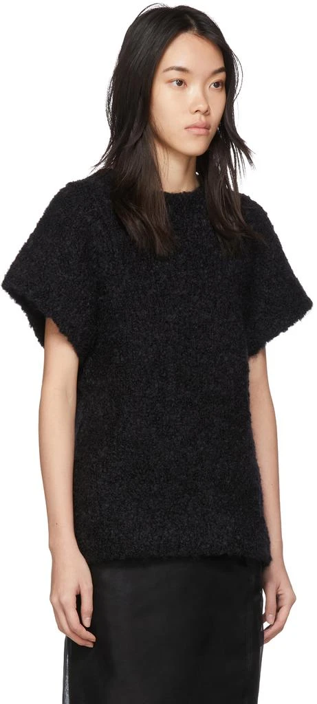 商品Totême|Black Bouclé Espera T-Shirt,价格¥2271,第2张图片详细描述