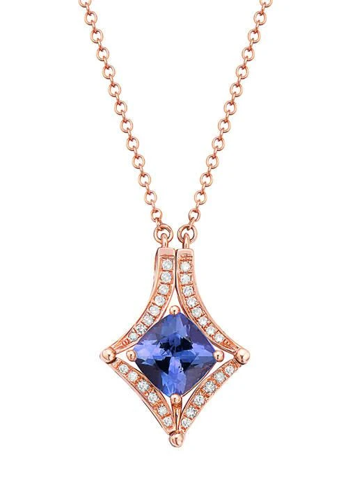 商品Effy|14K Rose Gold Tanzanite Diversa Necklace,价格¥10871,第1张图片