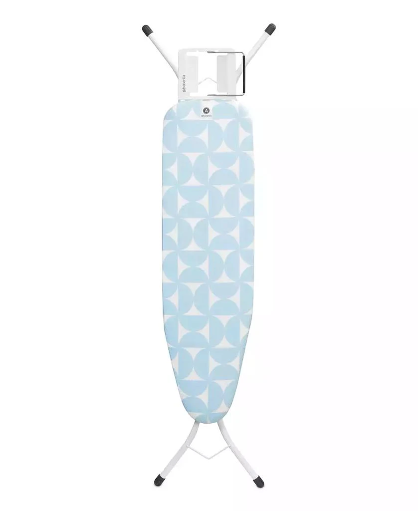 商品Brabantia|Ironing Board A, 43 x 12" 110 x 30 Centimeter with Steam Iron Rest, 0.9" 22 Millimeter and Frame,价格¥862,第1张图片