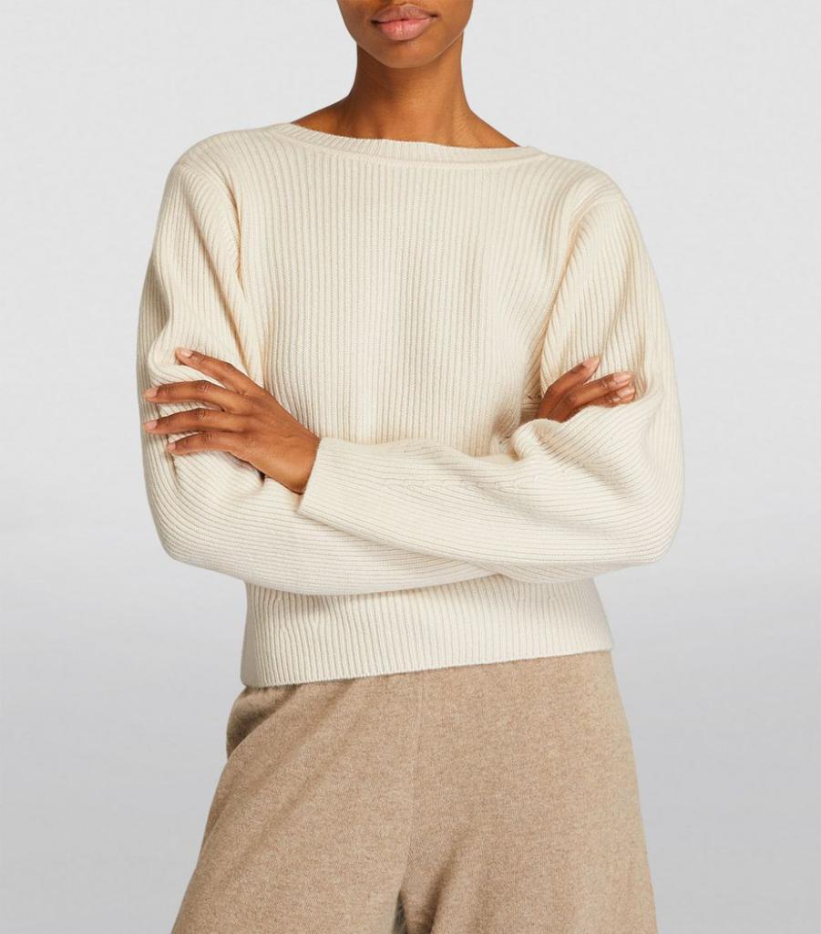商品Lisa Yang|Cashmere Open-Back Rosa Sweater,价格¥4973,第5张图片详细描述