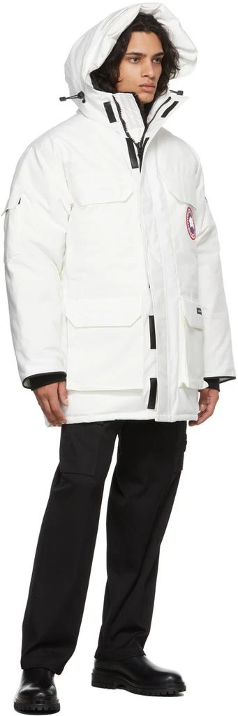 商品Canada Goose|White Down Fur-Free Expedition Parka,价格¥12195,第4张图片详细描述