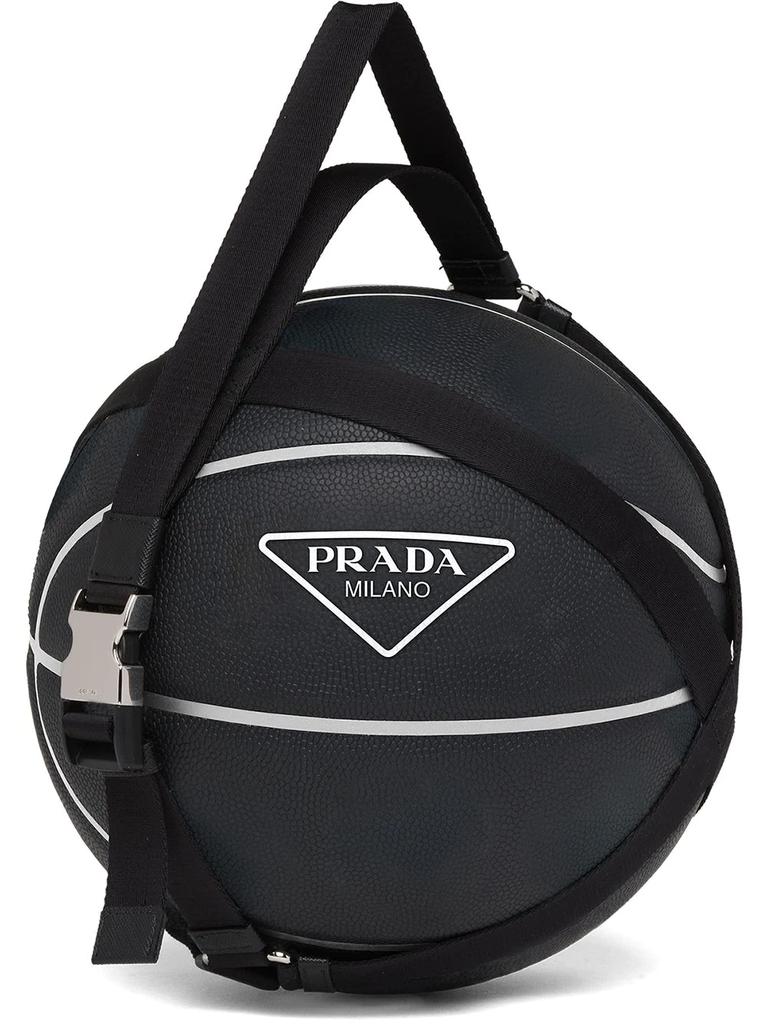 PRADA logo-print basketball商品第1张图片规格展示