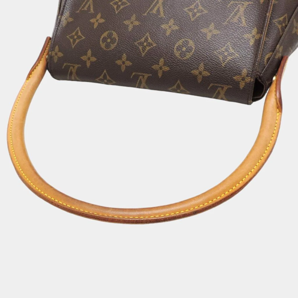 商品[二手商品] Louis Vuitton|Louis Vuitton Brown Canvas Monogram Mini Looping Shoulder Bag,价格¥9706,第5张图片详细描述