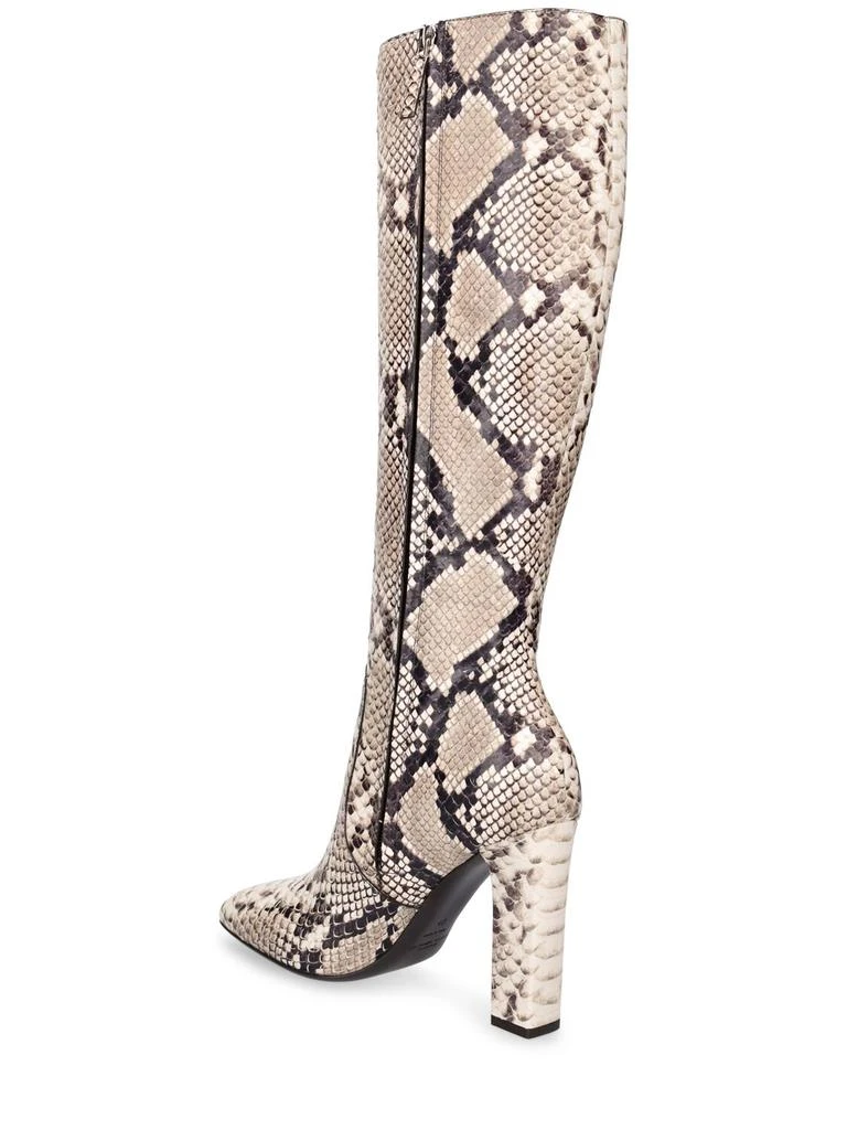 商品Michael Kors|110mm Carly Runway Python Print Boots,价格¥3341,第3张图片详细描述